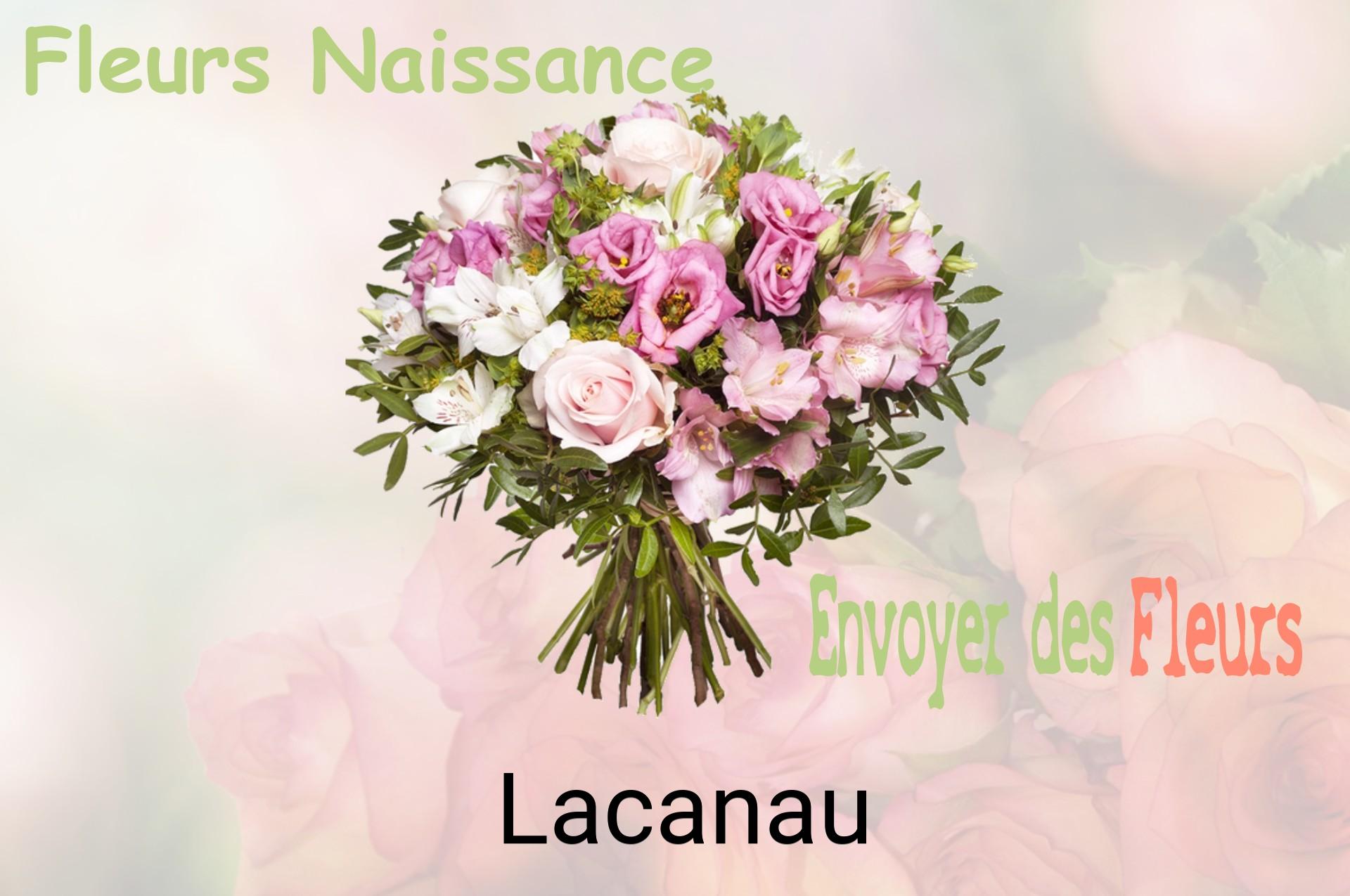 Bouquet de fleurs de naissance livré à Lacanau